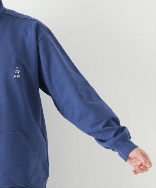 ONLY NY（オンリーニューヨーク）の「【ONLY NY / オンリーニューヨーク】Peace NYC Qtr Zip Sweatshirt（スウェット・メンズ・グレー/ブルー系その他・MEDIUM/LARGE/X-LARGE）」の9枚目の写真