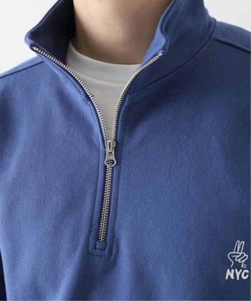 ONLY NY（オンリーニューヨーク）の「【ONLY NY / オンリーニューヨーク】Peace NYC Qtr Zip Sweatshirt（スウェット・メンズ・グレー/ブルー系その他・MEDIUM/LARGE/X-LARGE）」の11枚目の写真