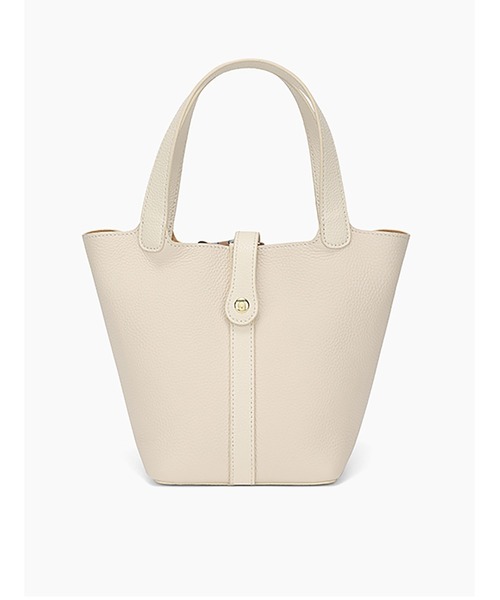 SAISON DE PAPILLON(セゾンドパピヨン)の「本革スカーフ付き2wayバゲットバッグ(ハンドバッグ・レディース・ブラウン/オフホワイト・フリー)」の17枚目の写真