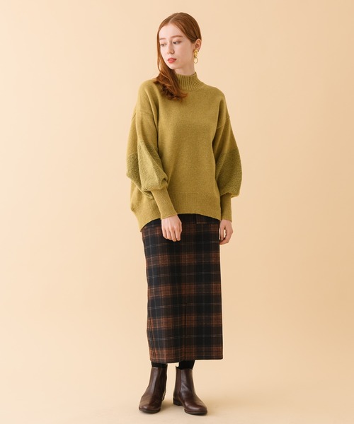 CLOCHE（クロシェ）の「CLOCHE ボリューム袖山形ニット（ニット