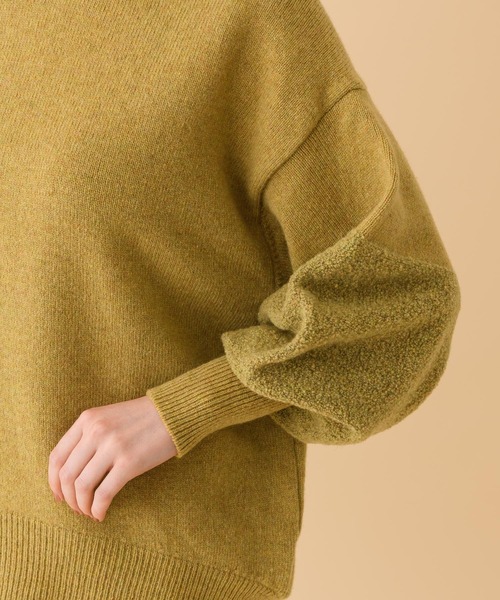 CLOCHE（クロシェ）の「CLOCHE ボリューム袖山形ニット（ニット