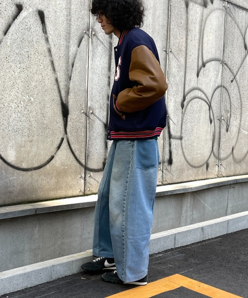 CPCM(シーピーシーエム)の「サガラワッペンスタジャン(スタジャン・メンズ・ブラック/ネイビー/グリーン・MEDIUM/LARGE)」の19枚目の写真