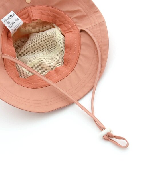 Ampersand（アンパサンド）の「2WAYリボンデザインアウトドアハット（ハット・キッズ・ベージュ/ピンク/アイボリー・48/50/52/54/56）」の10枚目の写真