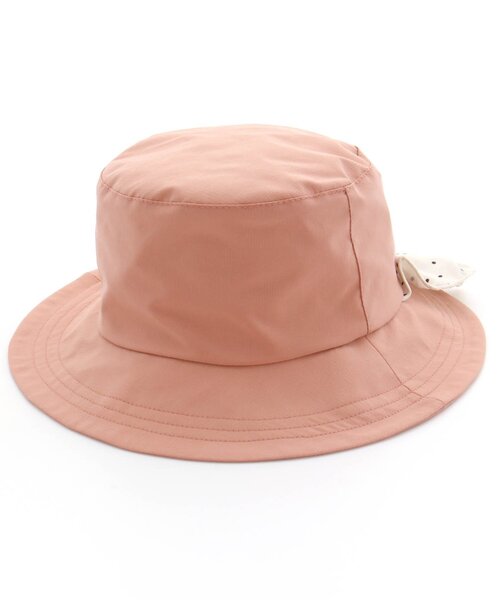 Ampersand（アンパサンド）の「2WAYリボンデザインアウトドアハット（ハット・キッズ・ベージュ/ピンク/アイボリー・48/50/52/54/56）」の5枚目の写真