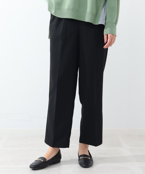 DRESKIP（ドレスキップ）の「◆裏起毛ベルト付ワイドパンツ（その他パンツ・レディース・ブラック/サンドベージュ/グレー系1・02/03/04）」の2枚目の写真