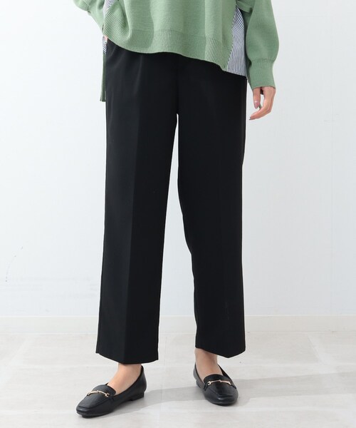 DRESKIP（ドレスキップ）の「◆裏起毛ベルト付ワイドパンツ（その他パンツ・レディース・ブラック/サンドベージュ/グレー系1・02/03/04）」の6枚目の写真