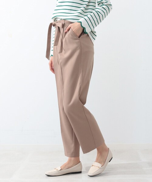 DRESKIP（ドレスキップ）の「◆裏起毛ベルト付ワイドパンツ（その他パンツ・レディース・ブラック/サンドベージュ/グレー系1・02/03/04）」の8枚目の写真