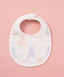 【BABY】ベア3重ガーゼスタイ