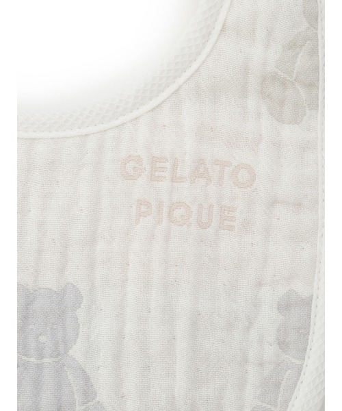 gelato pique(ジェラートピケ)の「【BABY】ベア3重ガーゼスタイ(スタイ/よだれかけ・キッズ・その他・FREE)」の5枚目の写真