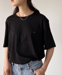 TOMMY HILFIGER（トミーヒルフィガー）の「TOMMY HILFIGER(トミーヒルフィガー)   Core Flag Tee フラッグロゴ刺繍 半袖 Tシャツ（Tシャツ/カットソー）」