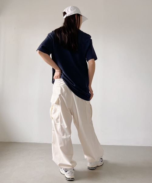 TOMMY HILFIGER（トミーヒルフィガー）の「TOMMY HILFIGER(トミーヒルフィガー) / Core Flag Tee フラッグロゴ刺繍 半袖 Tシャツ（Tシャツ/カットソー・レディース・ホワイト/ブラック/ネイビー/グレー・S/M/L）」の21枚目の写真