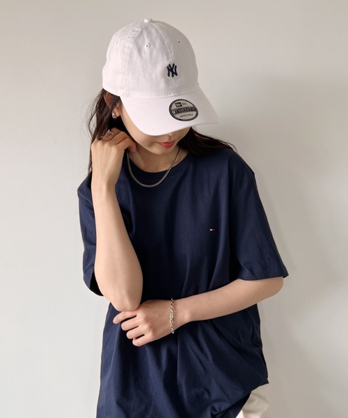   トミー ヒルフィガー フラッグ＆ロゴ刺繍Tシャツ TOMMY HILFIGER tシャツ フラッグ＆ロゴ刺繍 半袖Tシャツ メンズ
