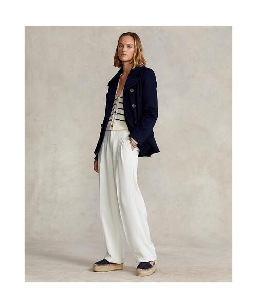 POLO RALPH LAUREN（ポロ ラルフ ローレン）の「ウールカシミヤブレンド ピーコート（ピーコート・レディース・ネイビー系1・2/0/4/8/6）」の5枚目の写真