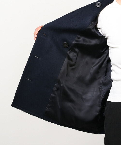 POLO RALPH LAUREN（ポロ ラルフ ローレン）の「ウールカシミヤブレンド ピーコート（ピーコート・レディース・ネイビー系1・2/0/4/8/6）」の2枚目の写真
