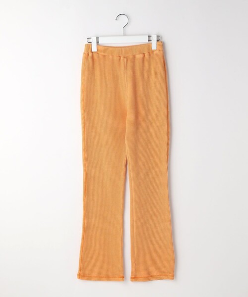セール】カラーピグメントワッフルパンツ（その他パンツ