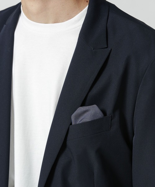 NANO universe（ナノユニバース）の「SOLOTEX 4WAYストレッチセットアップ（セットアップ・メンズ・ブラック/カーキ/ネイビー/ライトベージュ・XL/S/M/L）」の10枚目の写真