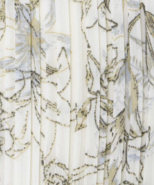 INGNI(イング)の「花柄プリーツ/スカート(スカート・レディース・グレー/アイボリー/ピンク・FREE)」の10枚目の写真