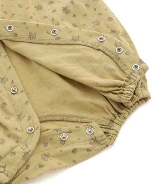 Ampersand(アンパサンド)の「premier 花柄フリル衿バルーンロンパース(ロンパース・キッズ・クリーム/オフホワイト/ピンク・60/70/80)」の11枚目の写真