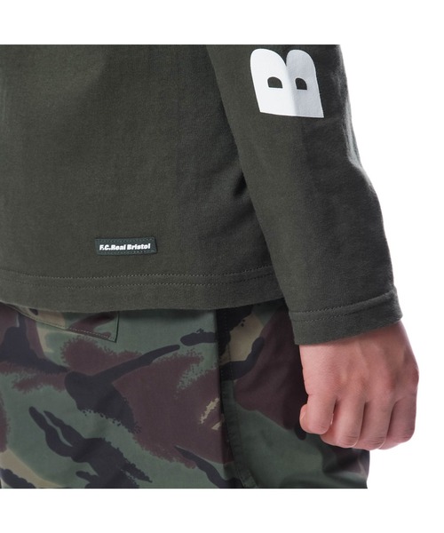 F.C.Real Bristol（エフシーレアルブリストル）の「L/S AUTHENTIC LOGO TEE（Tシャツ/カットソー・キッズ・ホワイト/ブラック/カーキ・SMALL/MEDIUM/LARGE/X-LARGE）」の18枚目の写真