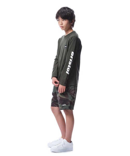 【新品未使用タグ付き】Bristol 長袖カットソー ブラック/ホワイト F.C.Real Bristol（エフシーレアルブリストル）の「L/S AUTHENTIC LOGO