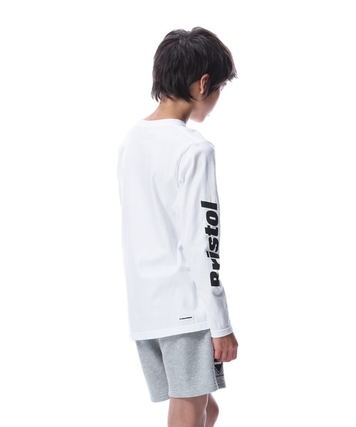 Bristol 長袖カットソー ホワイト FC Real Bristol 長袖カットソー ホワイト Bristol ロゴ 長袖