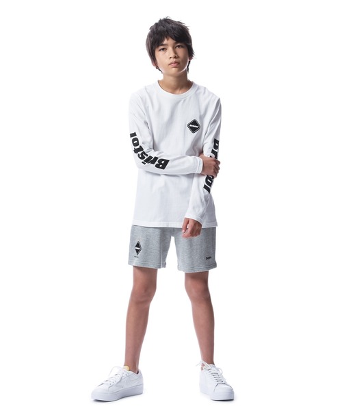 F.C.Real Bristol（エフシーレアルブリストル）の「L/S AUTHENTIC LOGO TEE（Tシャツ/カットソー・キッズ・ホワイト/ブラック/カーキ・SMALL/MEDIUM/LARGE/X-LARGE）」の6枚目の写真
