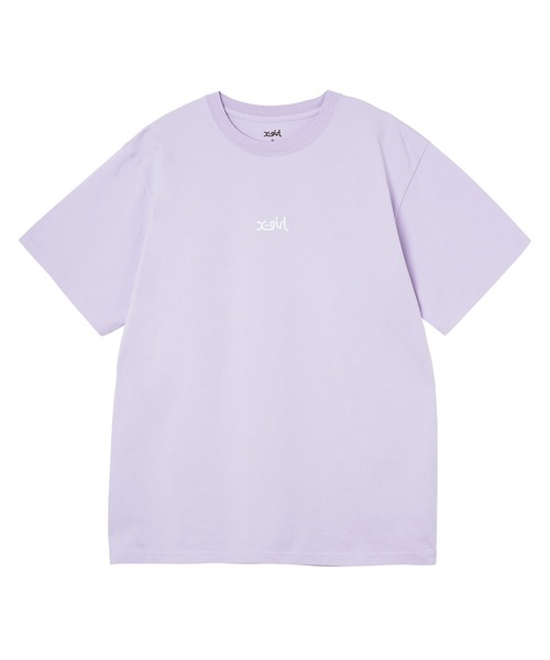 X-girl（エックスガール）の「MILLS LOGO S/S TEE /ミルズロゴ T