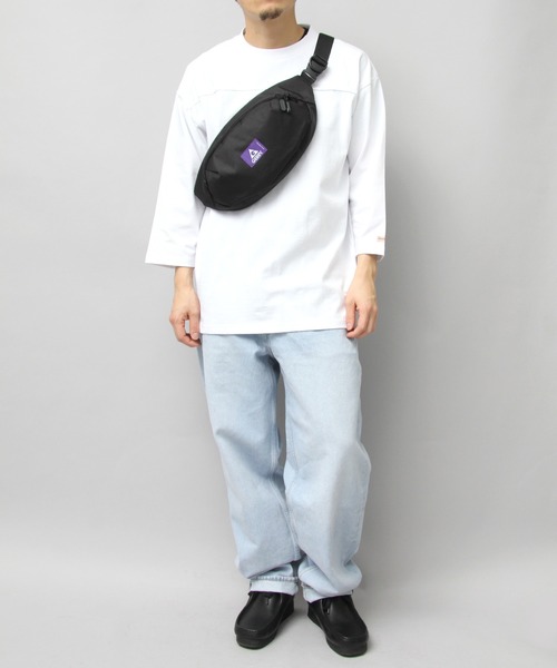 GERRY(ジェリー)の「GERRY / ジェリー / 撥水加工 REPREVE ウエストポーチ / ウエストバッグ(ボディバッグ/ウエストポーチ・メンズ・ブラック・FREE)」の8枚目の写真