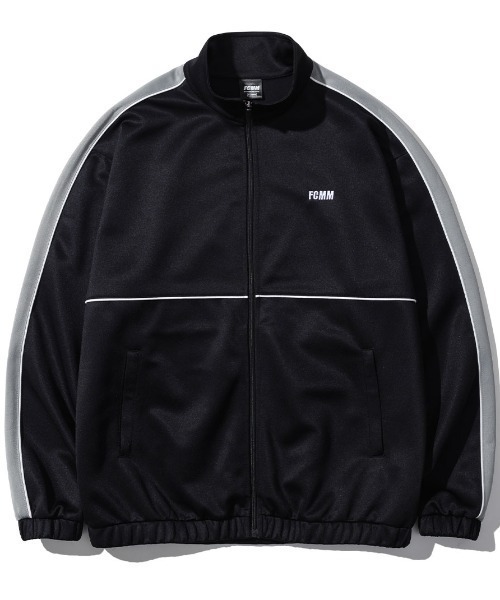 FCMM（エフシーエムエム）の「TWO WAY TRACK JACKET/トゥーウェイトラックジャケット（その他アウター・メンズ・ブラック/グレー・MEDIUM/LARGE）」の2枚目の写真