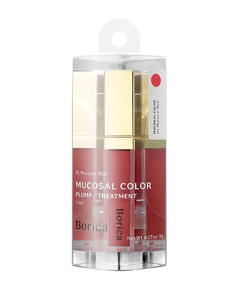 Borica（ボリカ）の「Borica カラープランパー エクストラセラム（口紅/リップティント/グロス・レディース・01 Mucosal Red/02 Mucosal Bordeaux/03 Mucosal Beige/04 Mucosal Pink/101 Mucosal Clear・FREE）」の16枚目の写真