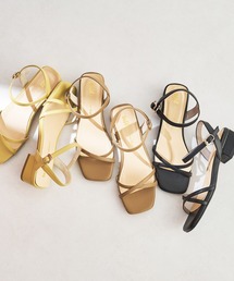 WA ORiental TRaffic | ■2022春夏新作■ナロークロスストラップサンダル/22202(サンダル)