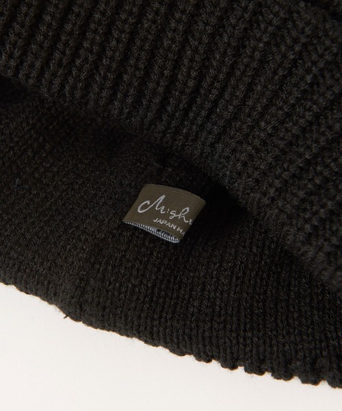 Mighty Shine（マイティシャイン）の「Fisherman Roll Knit Cap（ニットキャップ/ビーニー・メンズ・カーキ/ブラウン/オレンジ/ブラック/ネイビー・FREE）」の6枚目の写真