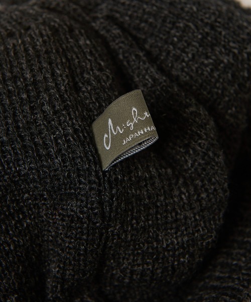 Mighty Shine（マイティシャイン）の「Fisherman Roll Knit Cap（ニットキャップ/ビーニー・メンズ・カーキ/ブラウン/オレンジ/ブラック/ネイビー・FREE）」の17枚目の写真