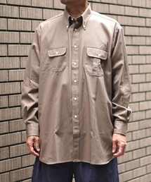 ルーズシルエットボタンダウンシャツ