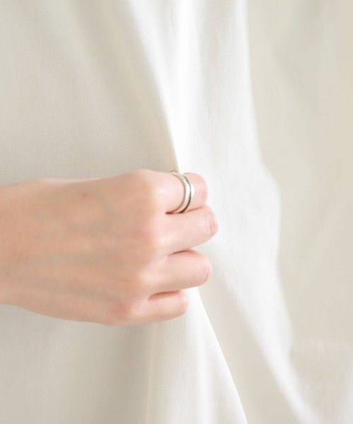 SENSE OF PLACE by URBAN RESEARCH(センスオブプレイスバイアーバンリサーチ)の「スムースシルケットエクストラルーズTシャツ(Tシャツ/カットソー・メンズ・ミント/グリーン/アイボリー/ブラック/ホワイト・ONE)」の13枚目の写真