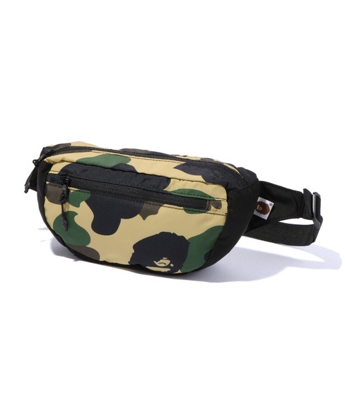 A BATHING APE（アベイシングエイプ）の「1ST CAMO PACKABLE WAIST BACK M（ボディバッグ/ウエストポーチ・メンズ・グリーン/イエロー・FREE）」の2枚目の写真