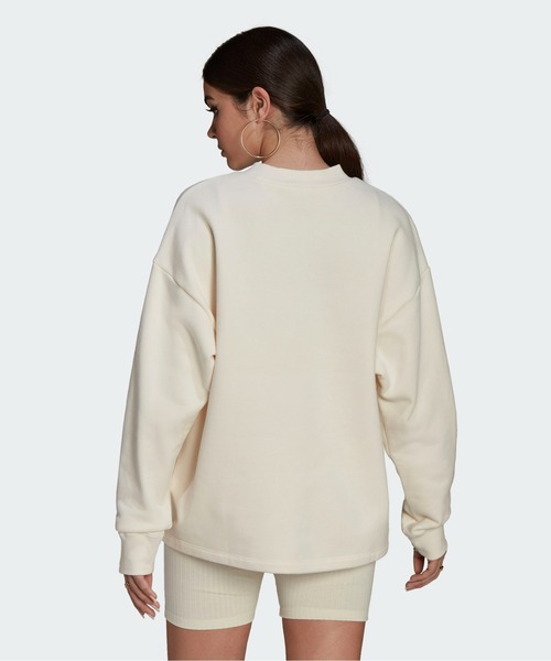 adidas(アディダス)の「スウェット / トレーナー / アディダスオリジナルス(レディース)(スウェット・レディース・ホワイト/ピンク系その他・MEDIUM/XX-LARGE/SMALL/LARGE/X-LARGE/X-SMALL)」の12枚目の写真