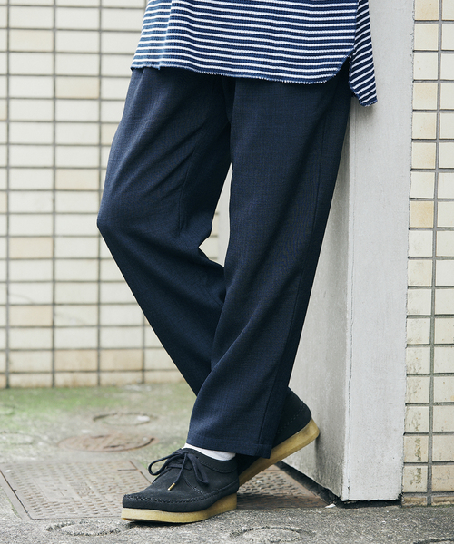 JOURNAL STANDARD relume(ジャーナルスタンダード レリューム)の「TEC CANVAS ワイドイージーパンツ(スラックス・メンズ・ブラック/ネイビー/ブラウン/オフホワイト・MEDIUM/LARGE)」の8枚目の写真