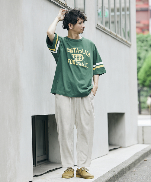 JOURNAL STANDARD relume(ジャーナルスタンダード レリューム)の「TEC CANVAS ワイドイージーパンツ(スラックス・メンズ・ブラック/ネイビー/ブラウン/オフホワイト・MEDIUM/LARGE)」の9枚目の写真