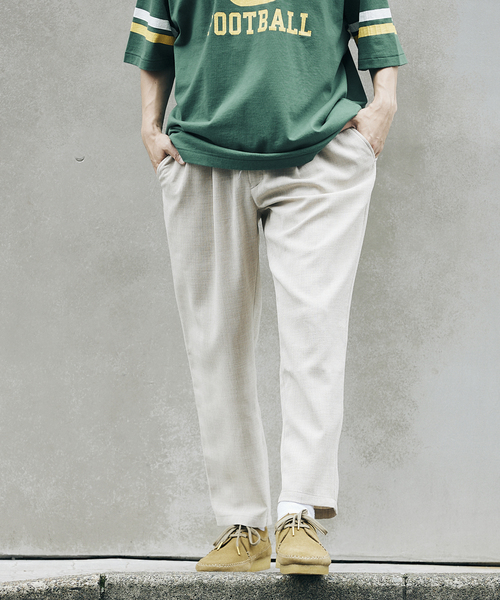 JOURNAL STANDARD relume(ジャーナルスタンダード レリューム)の「TEC CANVAS ワイドイージーパンツ(スラックス・メンズ・ブラック/ネイビー/ブラウン/オフホワイト・MEDIUM/LARGE)」の12枚目の写真
