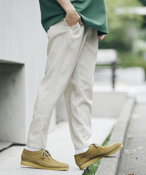 JOURNAL STANDARD relume(ジャーナルスタンダード レリューム)の「TEC CANVAS ワイドイージーパンツ(スラックス・メンズ・ブラック/ネイビー/ブラウン/オフホワイト・MEDIUM/LARGE)」の13枚目の写真
