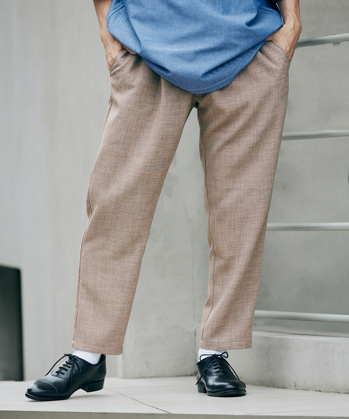 JOURNAL STANDARD relume(ジャーナルスタンダード レリューム)の「TEC CANVAS ワイドイージーパンツ(スラックス・メンズ・ブラック/ネイビー/ブラウン/オフホワイト・MEDIUM/LARGE)」の17枚目の写真