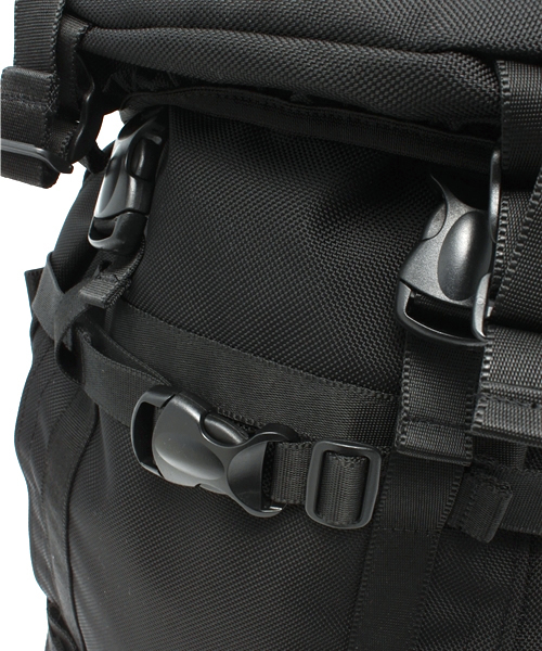 WHO'S WHO gallery（フーズフーギャラリー）の「【rinevuos】SK8 PACK2（バックパック/リュック・メンズ・ブラック・FREE）」の5枚目の写真