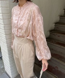 I_am | flower embroidery blouse(シャツ/ブラウス)