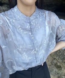 I_am | flower embroidery blouse(シャツ/ブラウス)