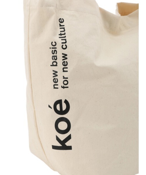 koe（コエ）の「キャンバスワンショルダーバッグ（ショルダーバッグ・レディース・ライトカーキ/アイボリー/ブラック・FREE）」の10枚目の写真