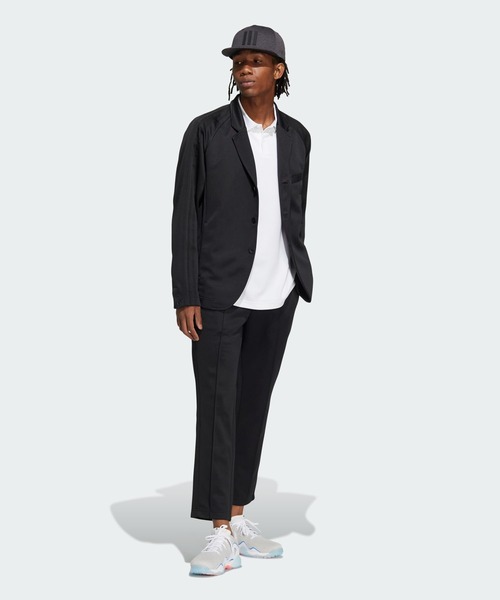 adidas（アディダス）の「スリーストライプス テーラードジャケット【adidas Golf/アディダスゴルフ】（テーラードジャケット・メンズ・ネイビー/ブラック・SMALL/MEDIUM/LARGE/X-LARGE/XX-LARGE）」の18枚目の写真