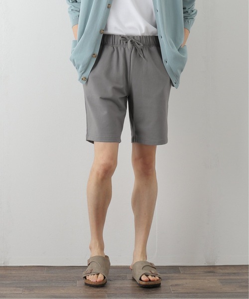 417 EDIFICE(フォーワンセブンエディフィス)の「【CAPSULE-T】Essential ショーツ(スウェットパンツ・メンズ・ホワイト/チャコールグレー/ブラック・SMALL/MEDIUM/LARGE)」の3枚目の写真