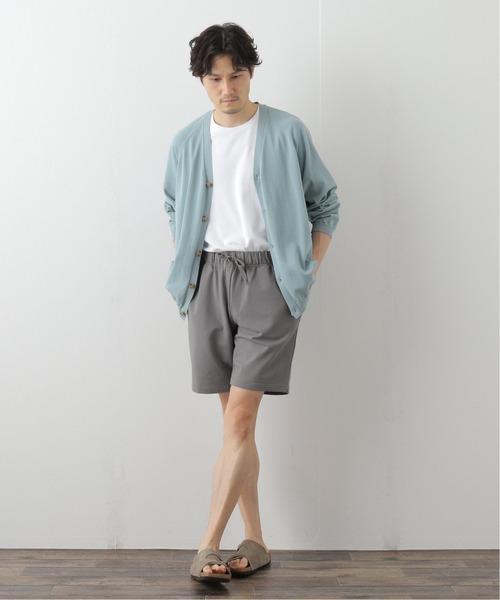 417 EDIFICE(フォーワンセブンエディフィス)の「【CAPSULE-T】Essential ショーツ(スウェットパンツ・メンズ・ホワイト/チャコールグレー/ブラック・SMALL/MEDIUM/LARGE)」の17枚目の写真