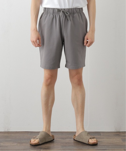 417 EDIFICE(フォーワンセブンエディフィス)の「【CAPSULE-T】Essential ショーツ(スウェットパンツ・メンズ・ホワイト/チャコールグレー/ブラック・SMALL/MEDIUM/LARGE)」の5枚目の写真